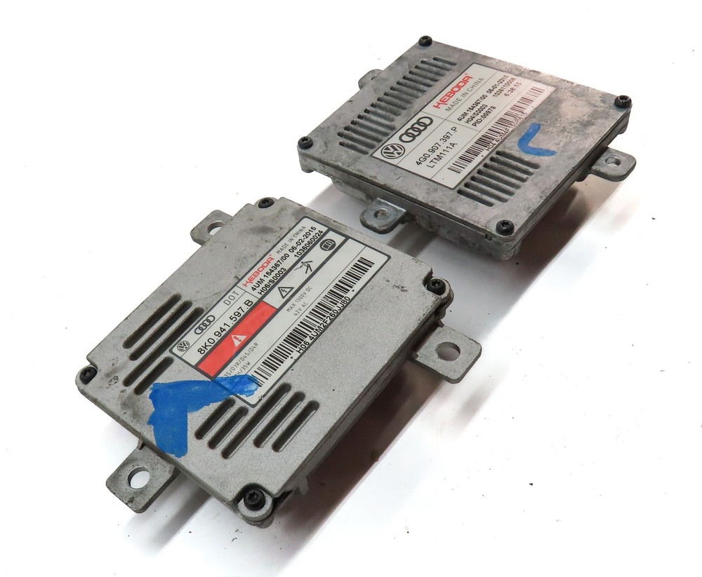 2015 AUDI A3 (8V) FRONT LEFT DRIVER HEADLIGHT LAMP LED BALLAST MODULE SET/2