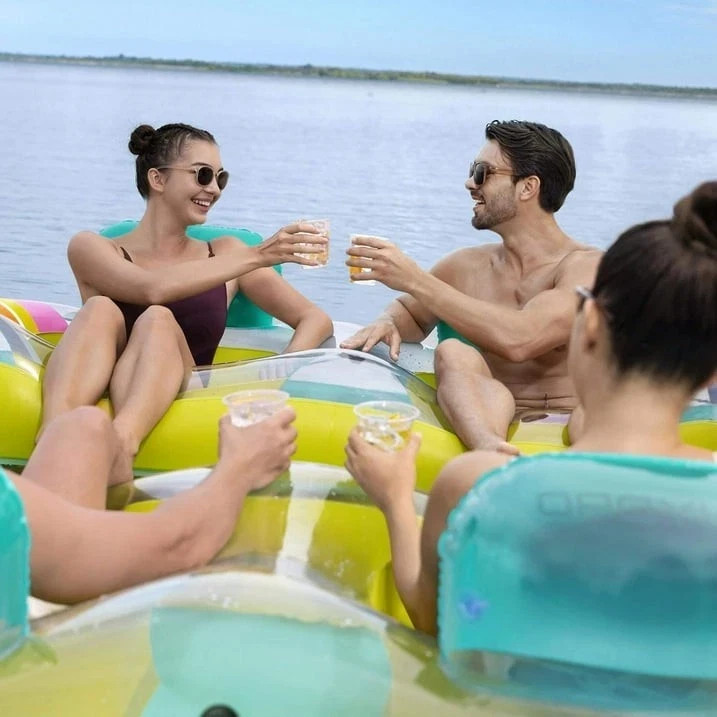 Hydro Force 4-Person Inflatable Island
