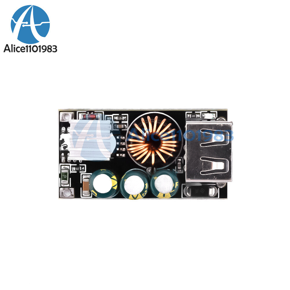 USB Mobile Phone Charging Board Fast Charging Car DIY Conversion Module DC Buck