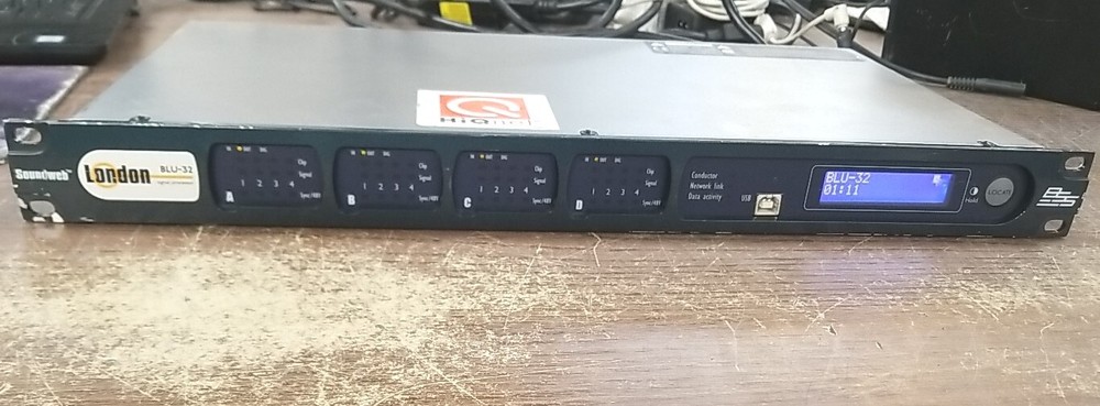 Soundweb London Blu-32 Signal Processor. *READ⬇️*