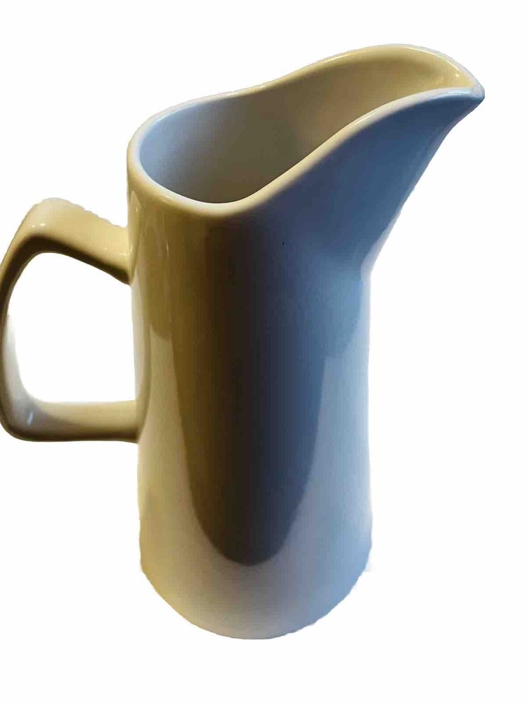 Samba Stoneware White Ceramic Pitcher Teapot 12"x 6.5” Dinner Tableware Coffee