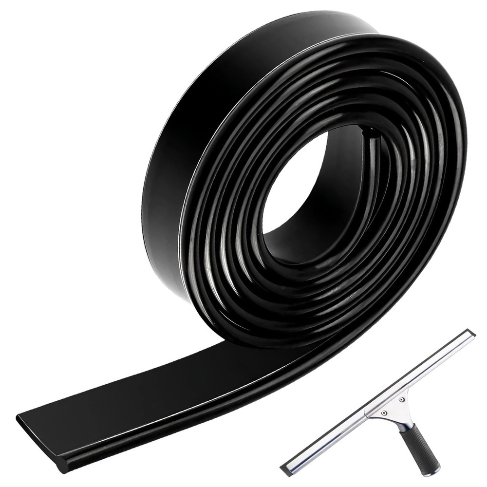 CdbC 41 Inch Squeegee Rubber Replacement, Replacement Black
