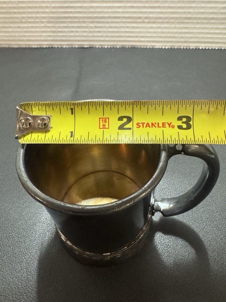 Gem Silver Company Mug Silver Plate