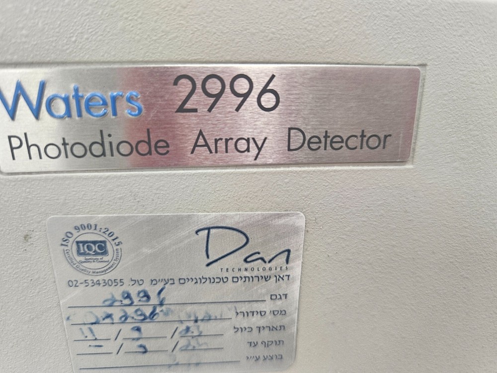 Waters 2996 Photodiode Array Detector