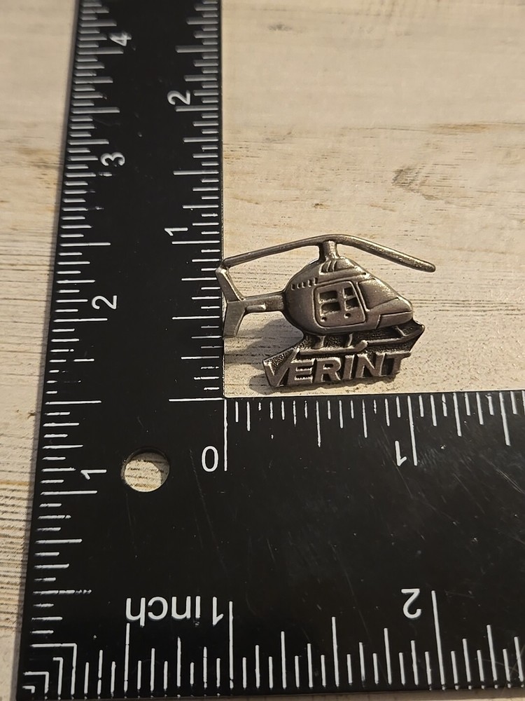 Verint Helicopter Software Solutions Company Pin T5