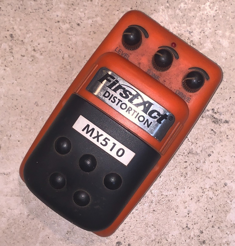 Vintage, First Act Distortion Pedal, MX510