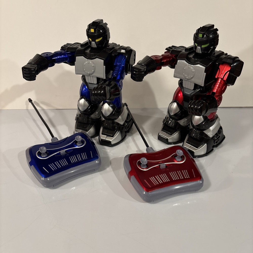 Cyber Boxing Robots Remote Control Head 2 Head RC Boxing See Description