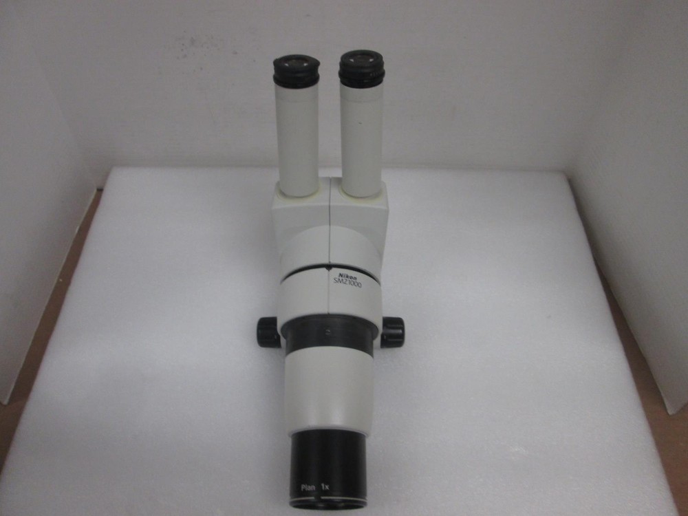 NIKON SMZ1000 STEREO MICROSCOPE WITH OBJECTIVE LENS