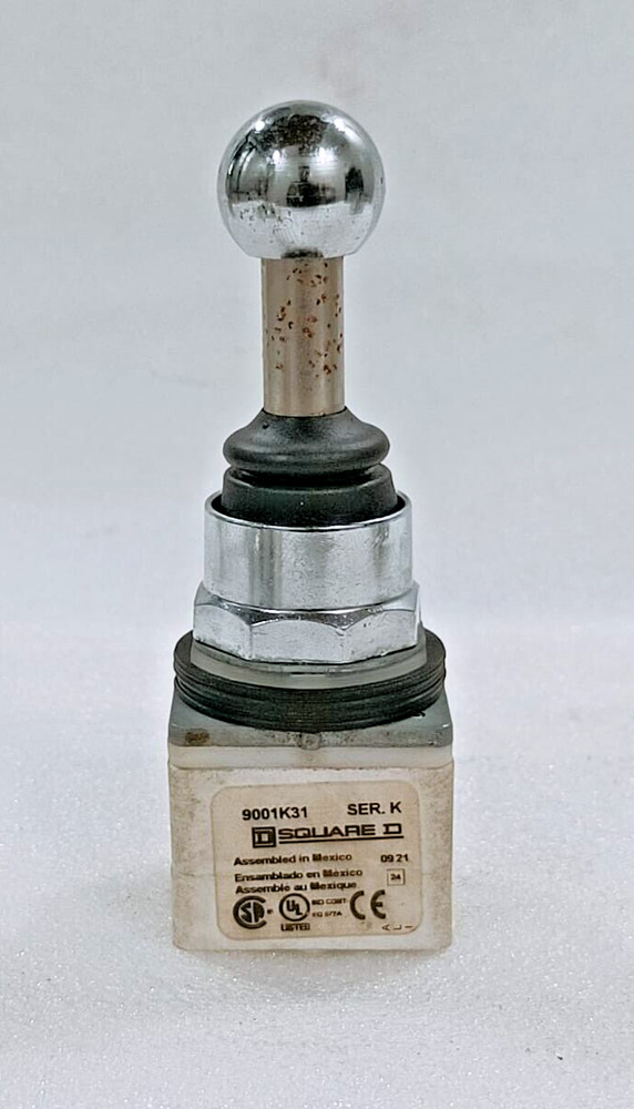 SQUARE D Joystick Controller, Harmony 9001K Series, 3 Positions, Spring Return