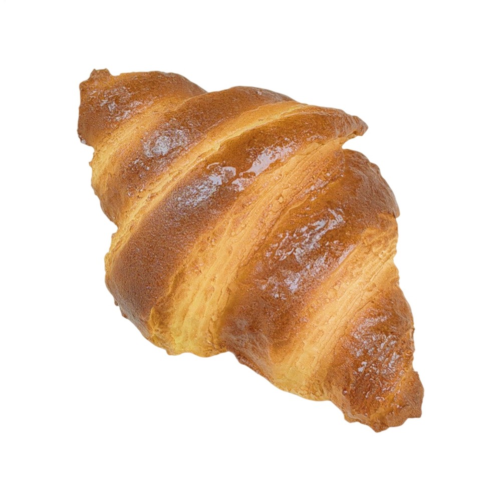 Fake Food Realistic Artificial Croissant Bread Model Bakery Prop Bread Display