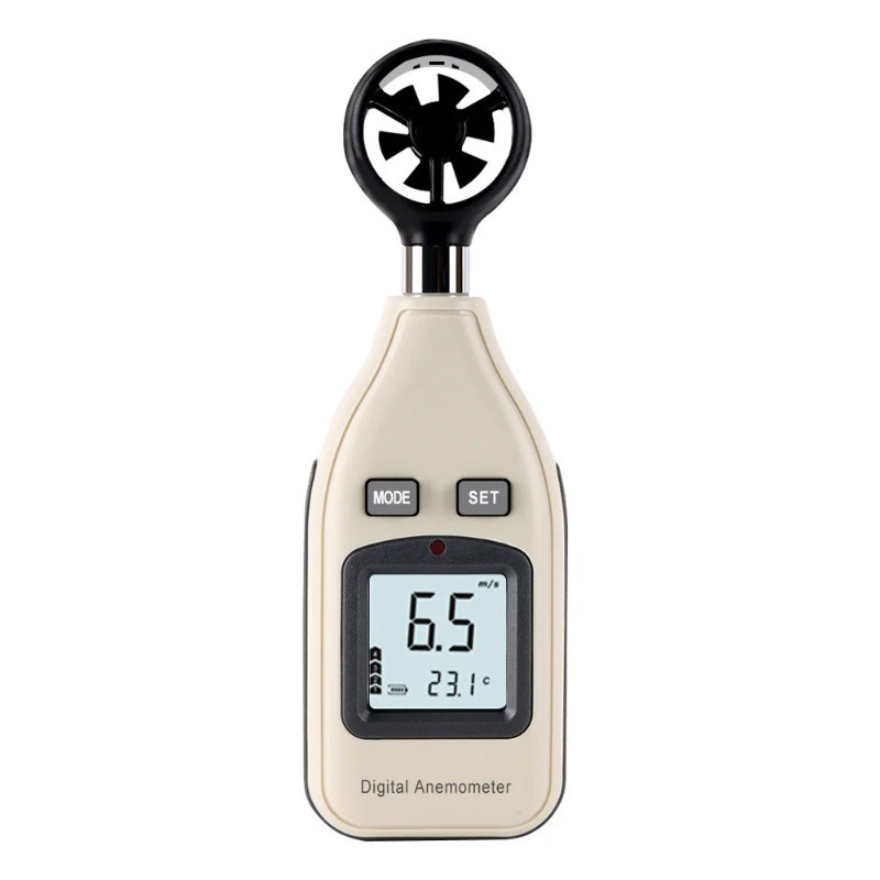 Digital Anemometer Handheld Wind Speed and Temperature Meter Wind Speed Tester