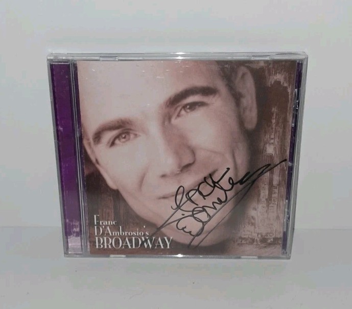 Franc D'Ambrosio's Signed Broadway CD Autographed