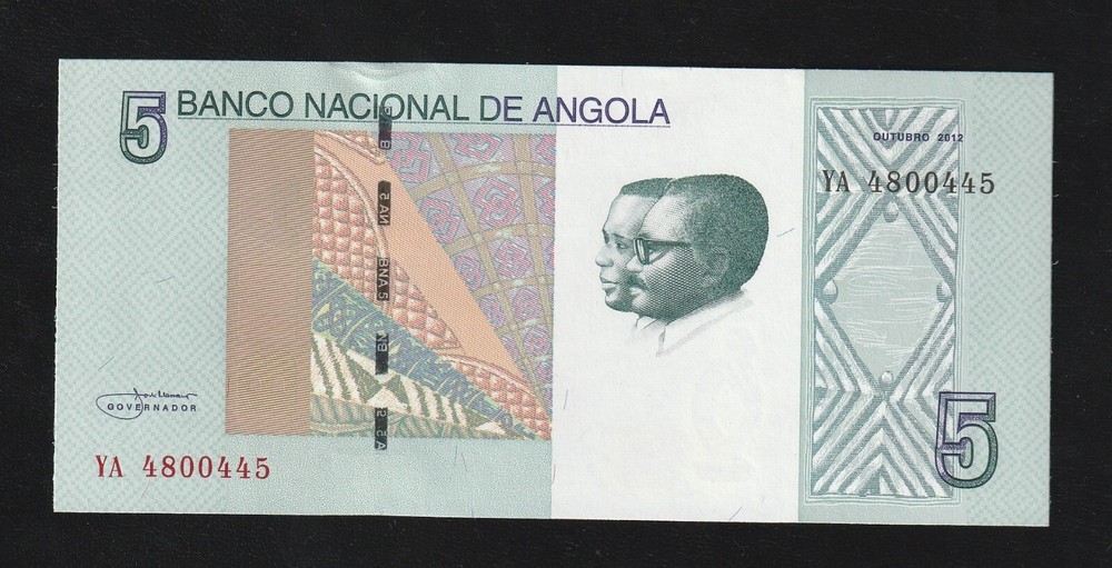 Angola, 5 Kwanzas, P-151A, 2012 (2017), Uncirculated Banknote