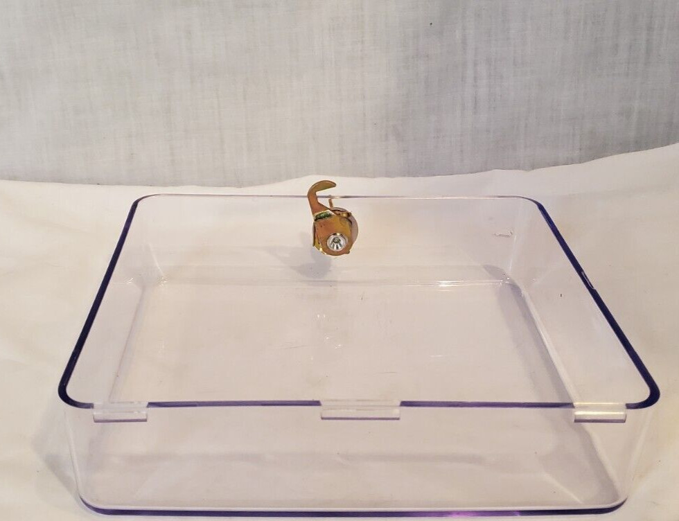 Clear Plastic Drawer Tray with Lock and Key