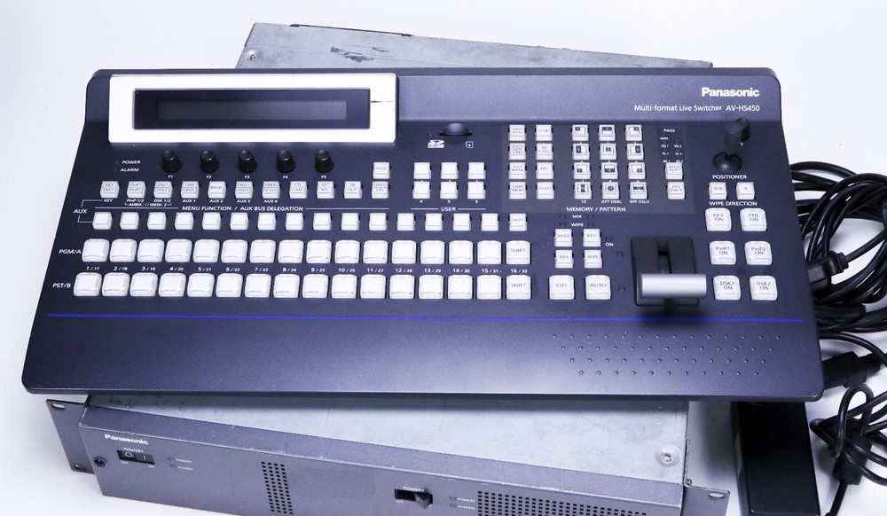 Panasonic AV-HS450 Multi-Format HD/SD Live Switcher w/ Road Case