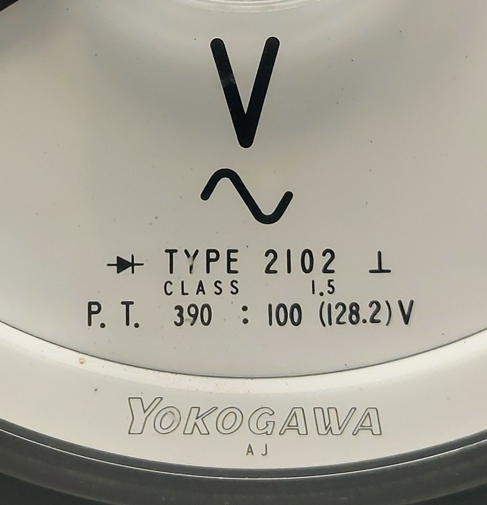 Yokogawa TYPE 2102 A.C Voltmeter
