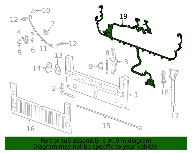 Genuine GM Harness 86785886