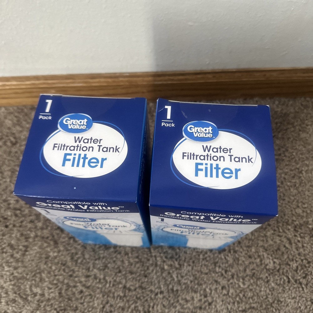 2 PACK Great Value Water Filtration Tank Replacement Filter for GVRWFT [G4]