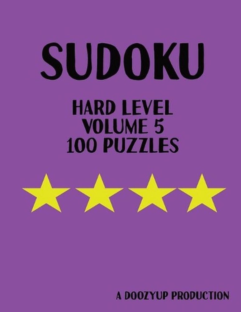 100 Hard level sudoku puzzles volume 5