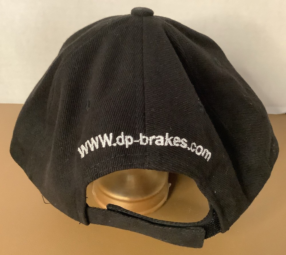 DP Brakes Black Stitched Cap Adjustable Advesive