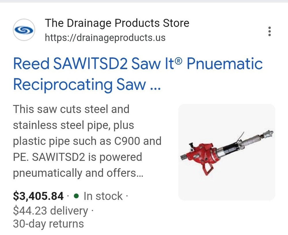 Sawit SD2 ( Pneumatic/Air) Saws All 24"