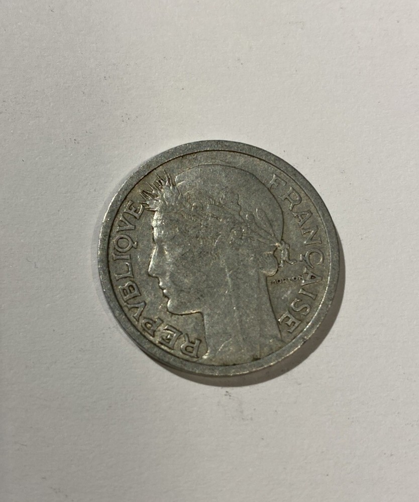 FRANCE 1 FRANC, coin 1941.