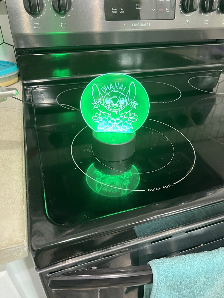 Nightlight LED Custom Engraved Acrylic