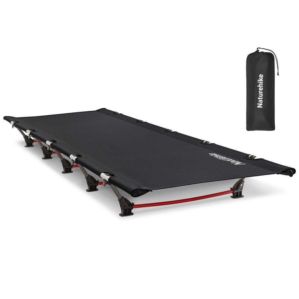 Ultralight Camping Cot, Easy to Assemble Folding Tent Cot, Compact & Protable...