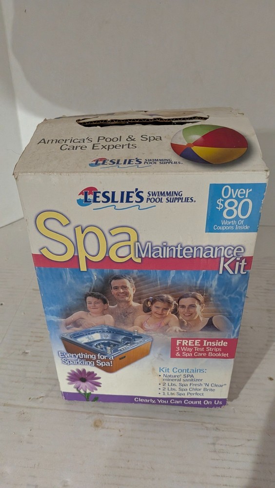 Leslie's spa maintenance kit