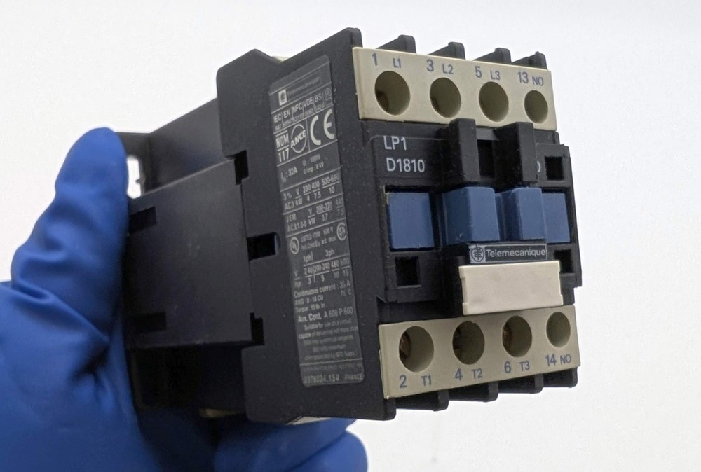 Telemecanique LP1D1810BD Contactor 3 Pole 24VDC 32A Normally Open