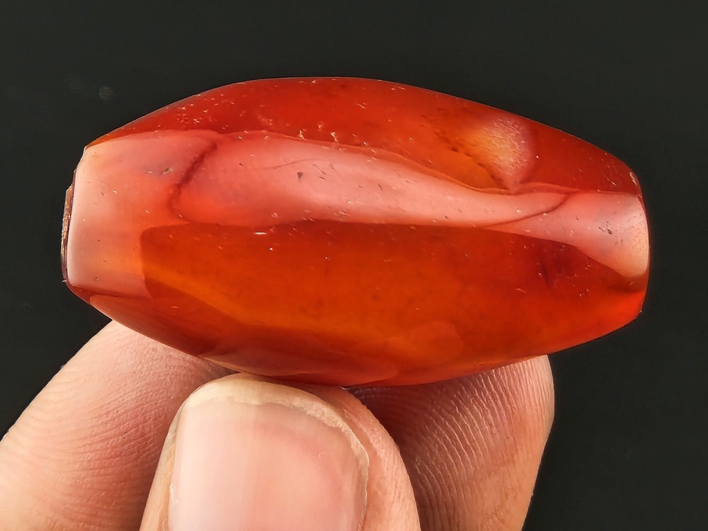 unique ancient carnelian old agate beads
