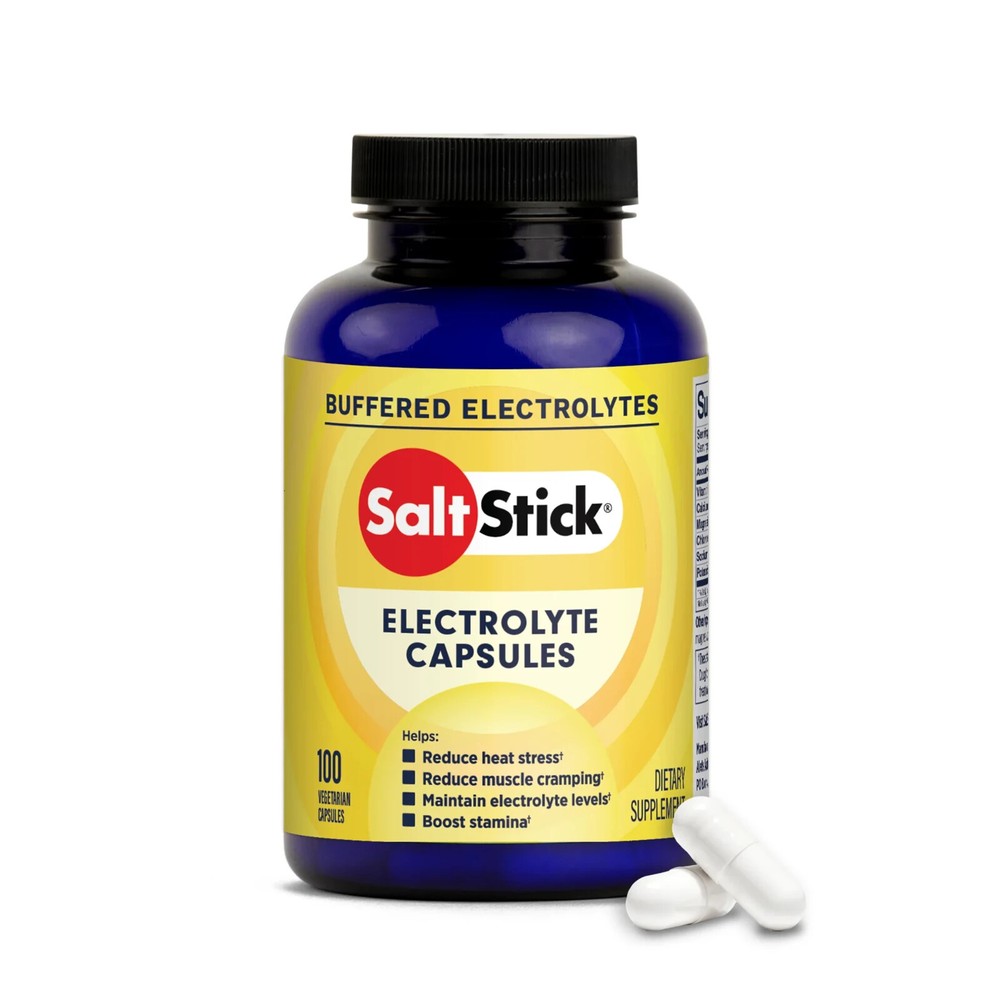 SaltStick Caps, Electrolyte Replacement Capsules, 100 Count Bottle