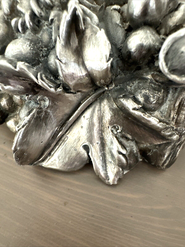 Tekform Sterling Silver figurine decorative object grapes 🍇 silver plated