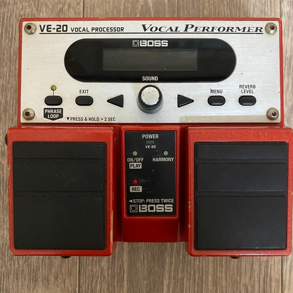 Boss VE-20 Vocal Effector Performer Vocal Processor Multi-Effects Used Product