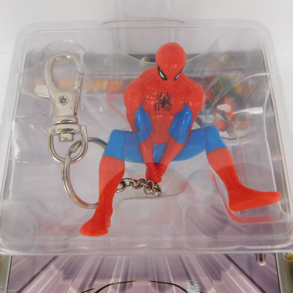 2002 Marvel Spider-Man Keychain / Keyring Web Climber Playfully yours Sealed