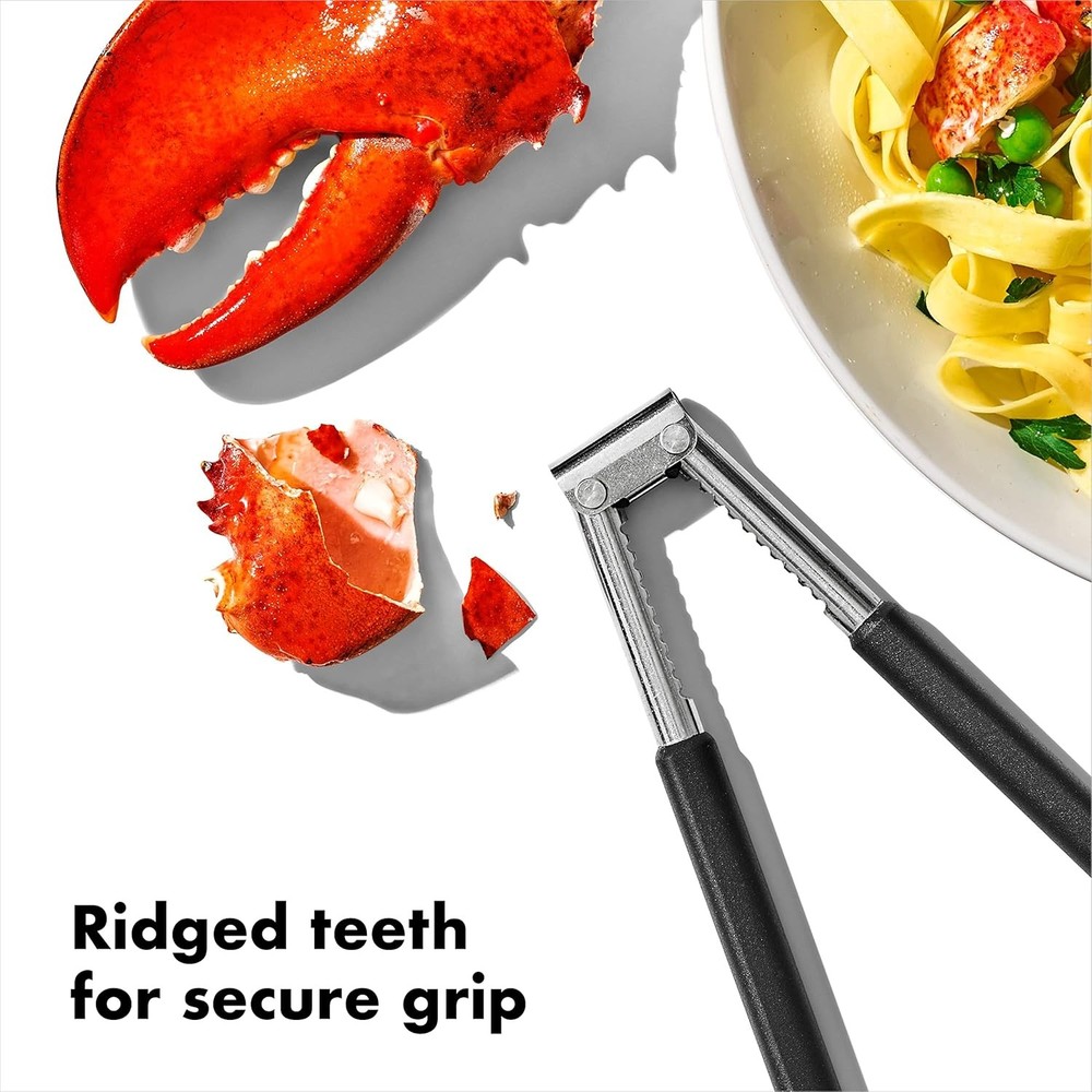 Seafood & Nut Cracker Heavy Duty Shell Cracker for Crab Lobster Nuts