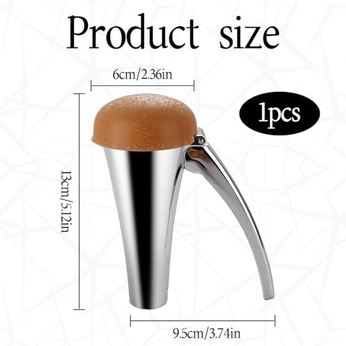 1 Pcs Nut Cracker Tool,Heavy Duty Nut Cracker Tool,With Splash-Proof Brown