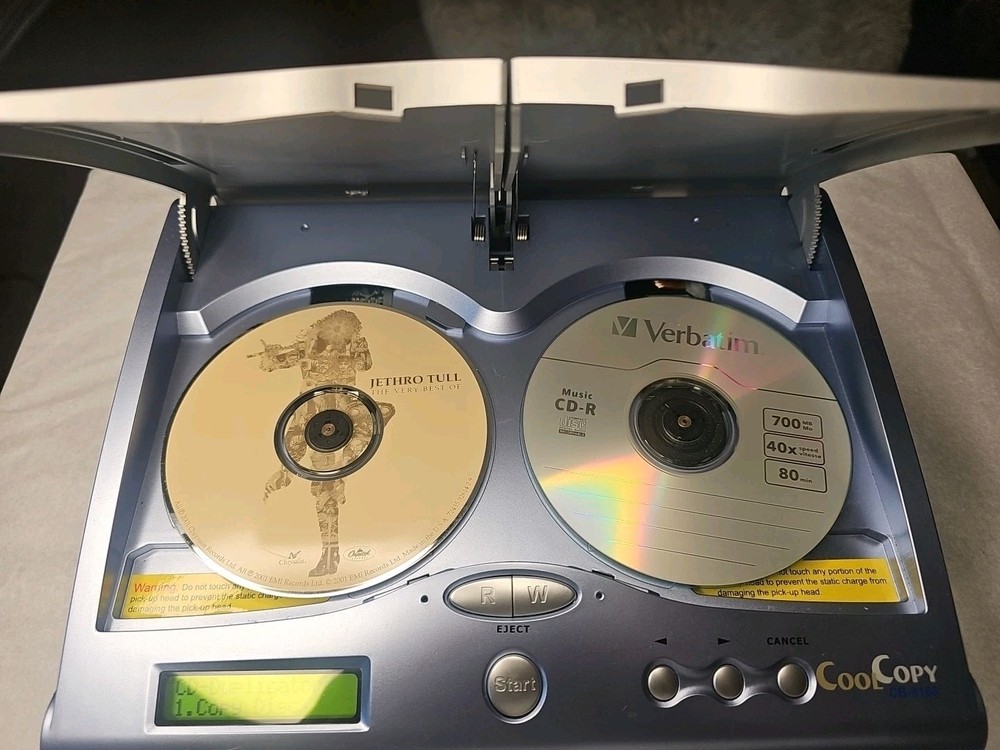 Rare EZ Dupe Cool Copy CB-9168 CD Copier Works Great