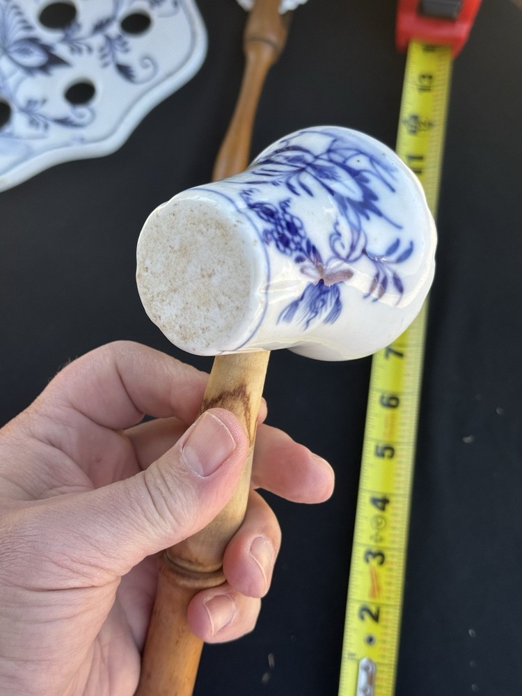 ANTIQUE MEISSEN BLUE Onion Pattern Utensil Set