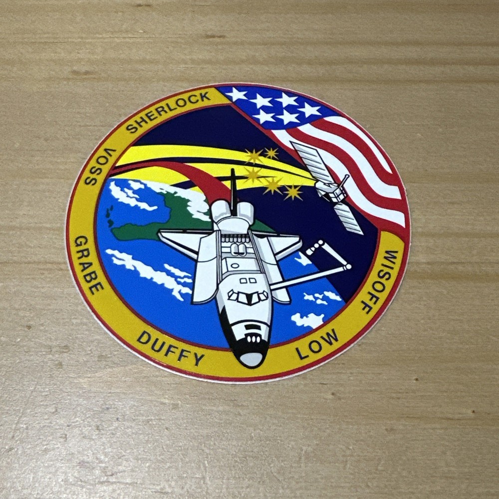 NASA Space Shuttle Mission STS-57 Sticker Decal 3 1/2”
