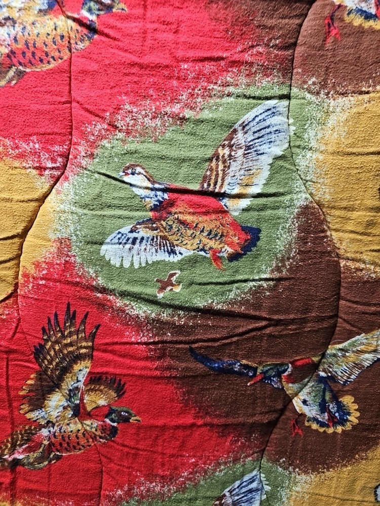 VTG Emar Sleeping Bag W/ Ducks & Pheasants