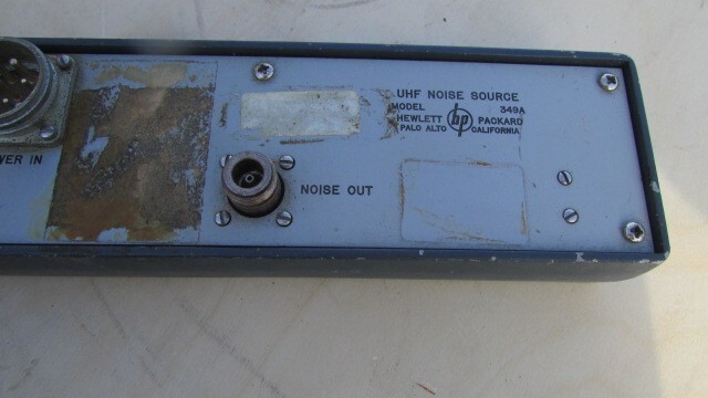 HEWLETT PACKARD UHF NOISE SOURCE 349A