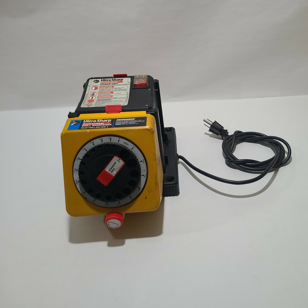 PLASPLUGS Ultrasharp Professional 500 US High Speed Drill Bit Sharpener