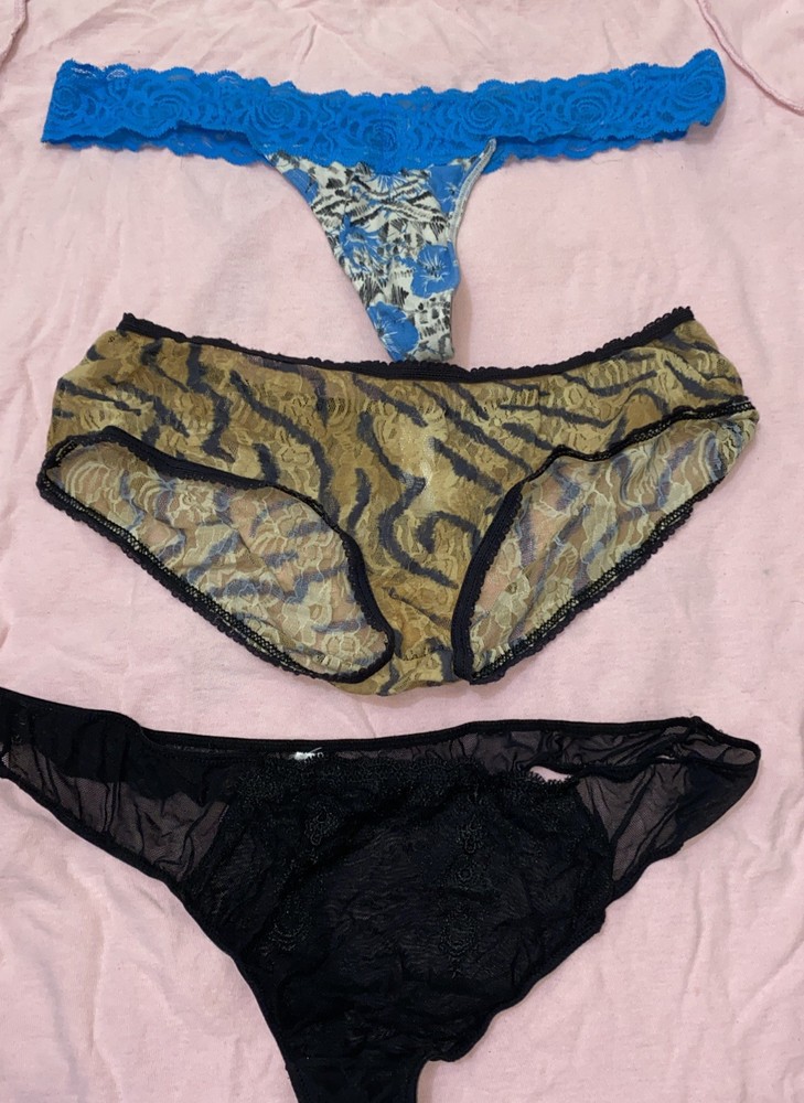 Vintage lote /3 Pantis#3393