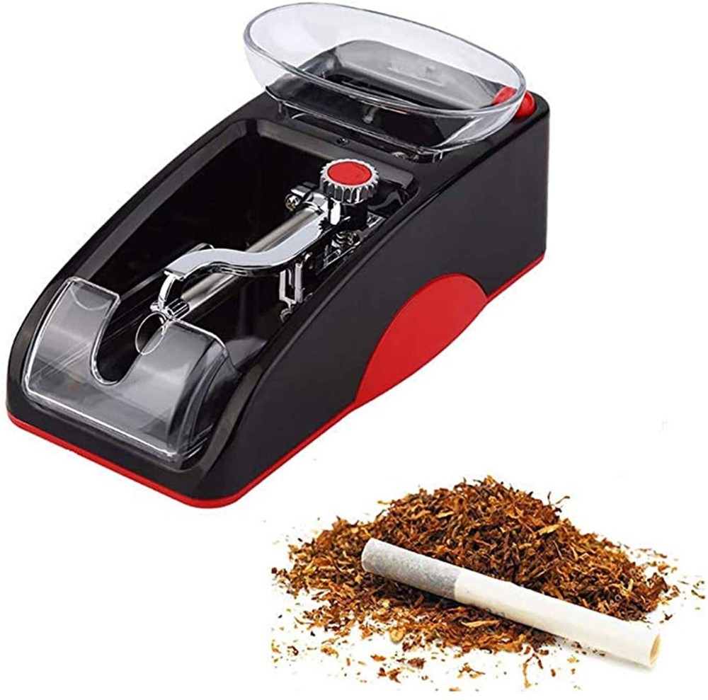 Cigarette Maker Machine Automatic Electric Rolling Roller Tobacco Injector DIY