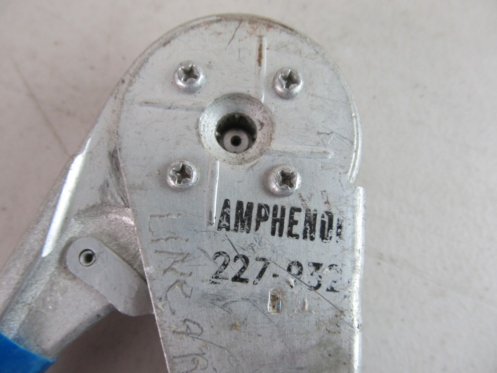 Amp 227-932 Tyco Amphenol Crimping Crimper Tool