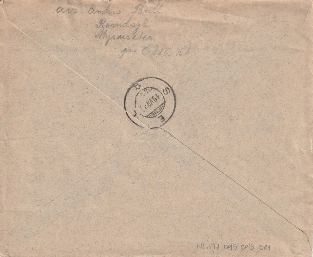 NORWAY: Cover Otta to Sel 1930.