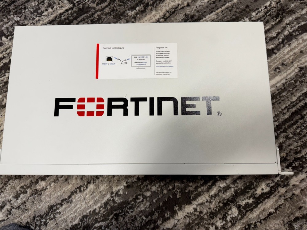Fortinet FortiGate 101F Network Security Firewall Appliance