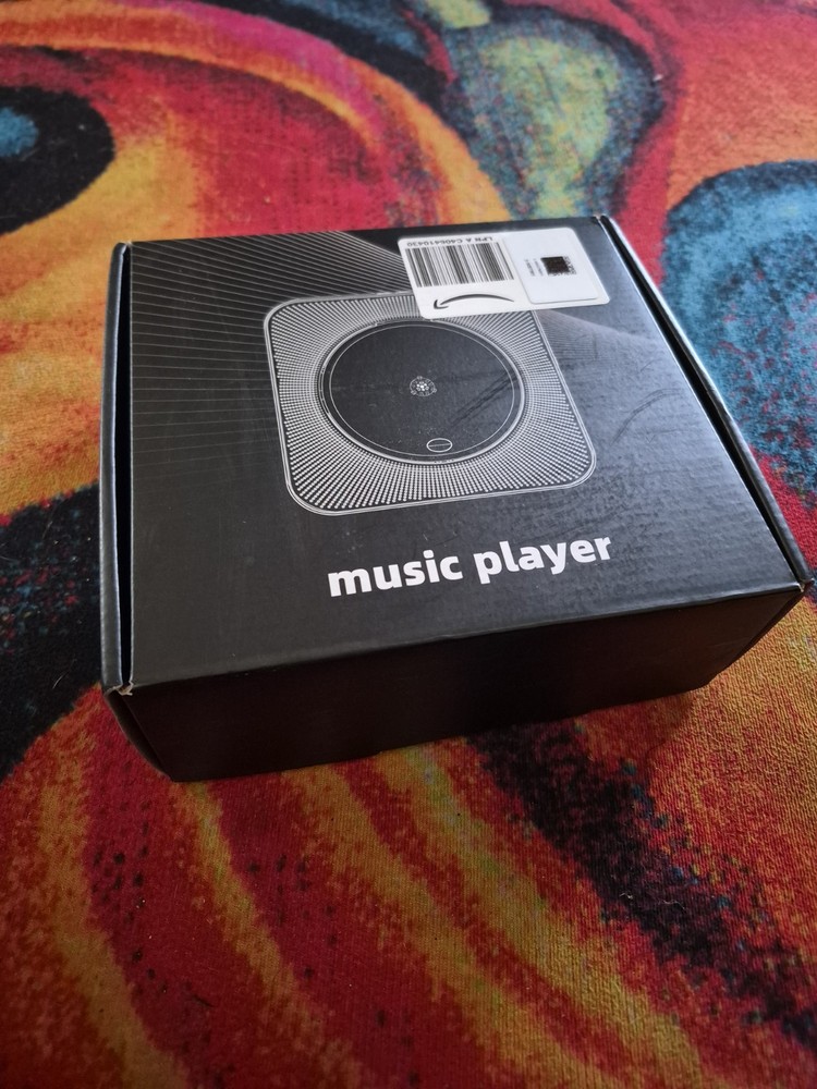 Portable CD Player with Bluetooth Desktop Home Music Player