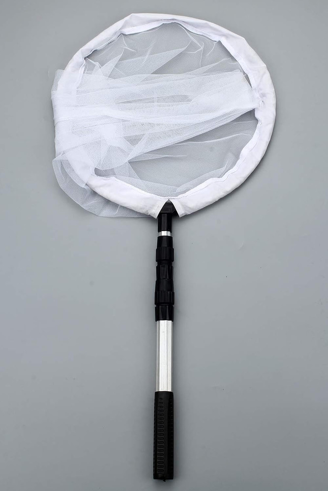 Large Insect and Butterfly Net with 14" Ring, 32" Net Depth, Extendable Handle t